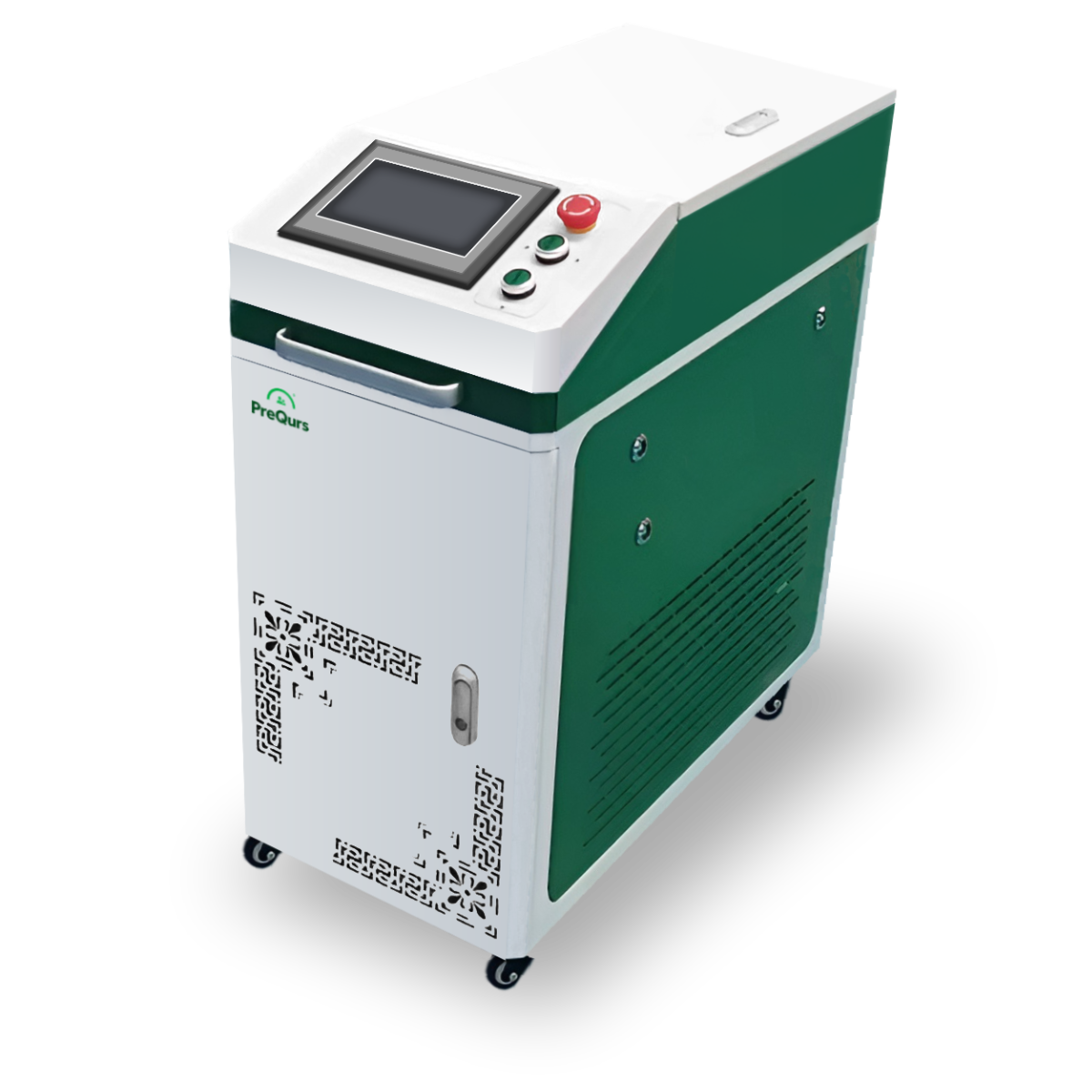 Czyszczący laser impulsowy o mocy 300 W to nowoczesne oraz efektywne narzędzie do usuwania powłok lakierniczych, korozyjnych, technologicznych, osadów organicznych (np. tłuszczów) oraz innych zanieczyszczeń z powierzchni metalowych i niemetalowych.